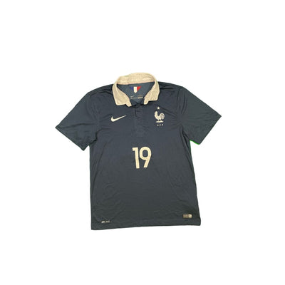 Maillot football vintage Equipe de France domicile #19 Pogba saison 2014-2015 - Nike - Equipe de France