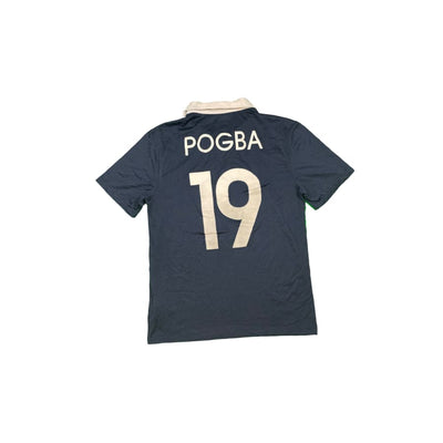 Maillot football vintage Equipe de France domicile #19 Pogba saison 2014-2015 - Nike - Equipe de France