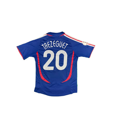 Maillot football vintage Equipe de France domicile #20 Trezeguet euro 2008 - Adidas - Equipe de France