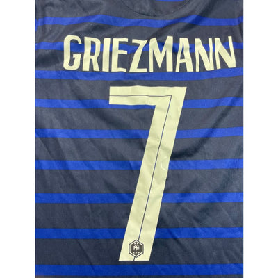 Maillot football vintage Equipe de France domicile #7 Griezmann saison 2020-2021 - Nike - Equipe de France