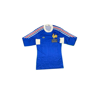 Maillot football vintage Equipe de France domicile saison 1978-1979 - Adidas - Equipe de France