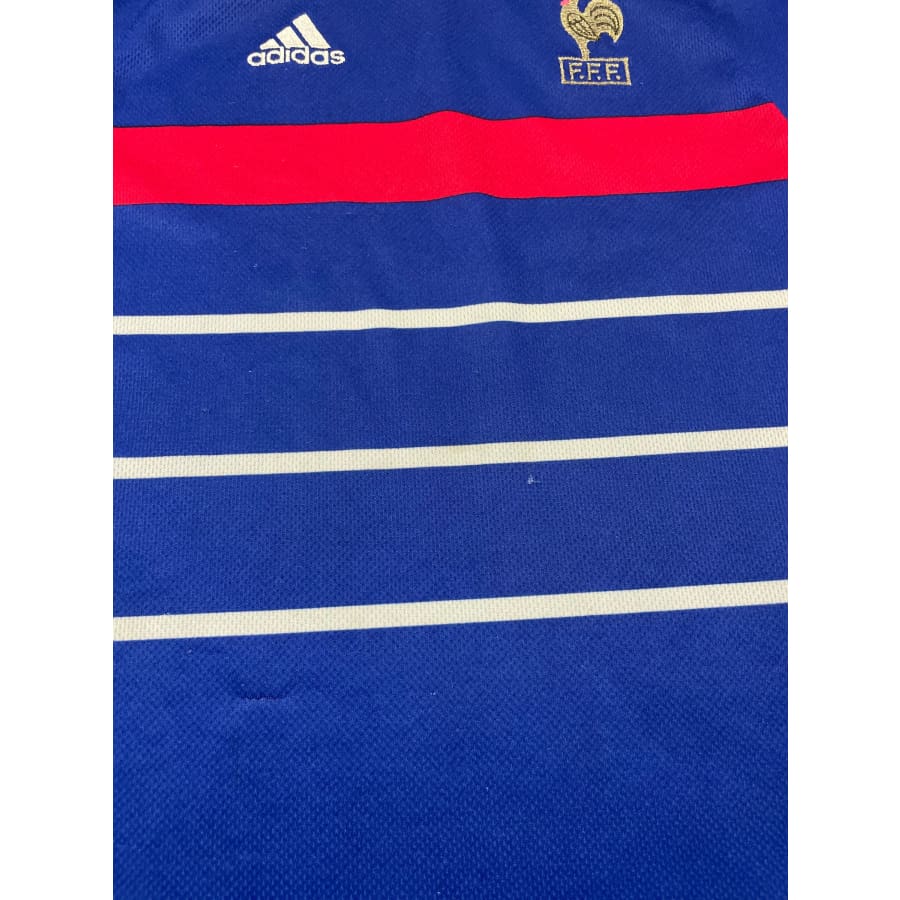Maillot football vintage Equipe de France domicile saison 1998-1999 - Adidas - Equipe de France