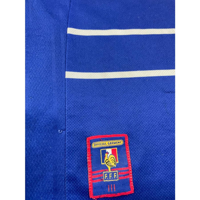 Maillot football vintage Equipe de France domicile saison 1998-1999 - Adidas - Equipe de France