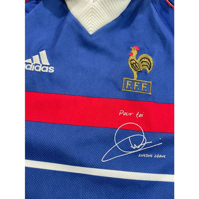 Maillot football vintage Equipe de France domicile saison 1998 - 1999 - Adidas