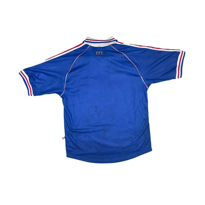 Maillot football vintage Equipe de France domicile saison 1998-1999 - Adidas - Equipe de France