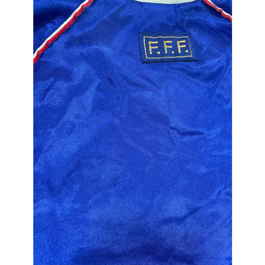 Maillot football vintage Equipe de France domicile saison 1998-1999 - Adidas - Equipe de France