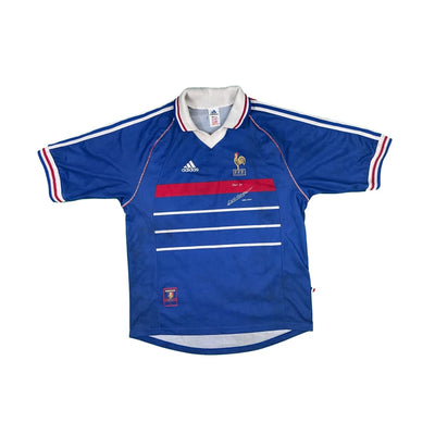 Maillot football vintage Equipe de France domicile saison 1998-1999 - Adidas - Equipe de France