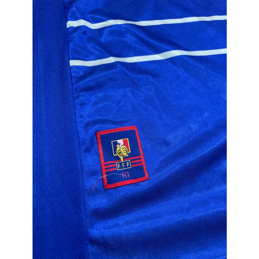 Maillot football vintage Equipe de France domicile saison 1998-1999 - Adidas - Equipe de France