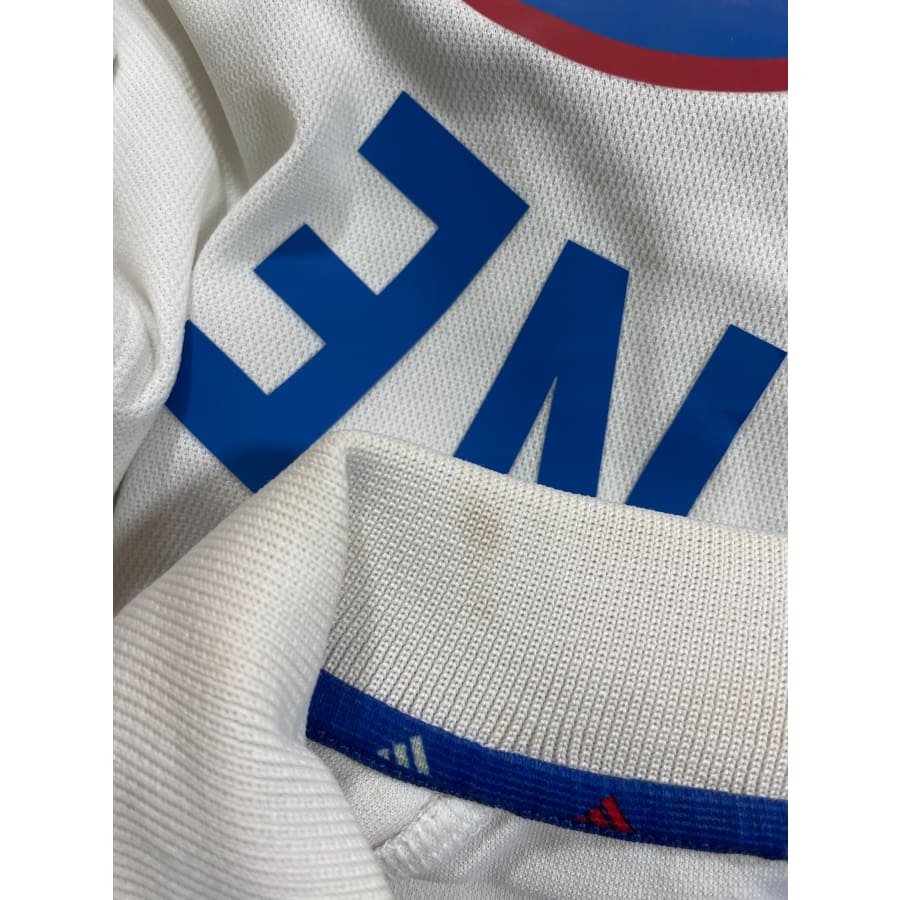 Maillot football vintage Equipe de France extérieur #10 Zidane saison 2000-2001 - Adidas - Equipe de France