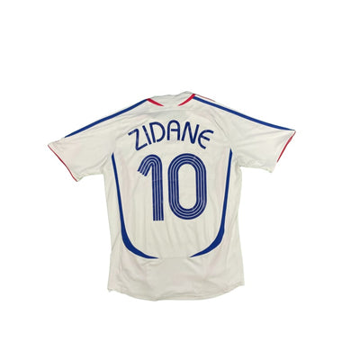 Maillot football vintage Equipe de France extérieur #10 Zidane saison 2006-2007 - Adidas - Equipe de France