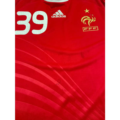 Maillot football vintage Equipe de France extérieur #39 Anelka saison 2008-2009 - Adidas - Equipe de France