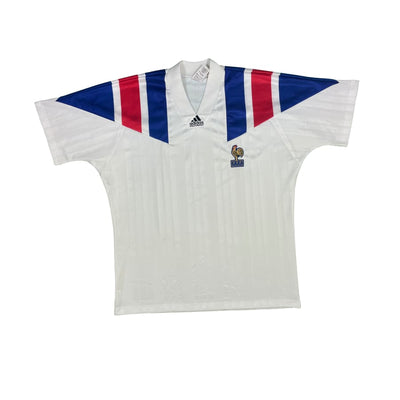 Maillot football vintage Equipe de France extérieur saison 1992-1993 - Adidas - Equipe de France