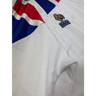 Maillot football vintage Equipe de France extérieur saison 1992-1993 - Adidas - Equipe de France