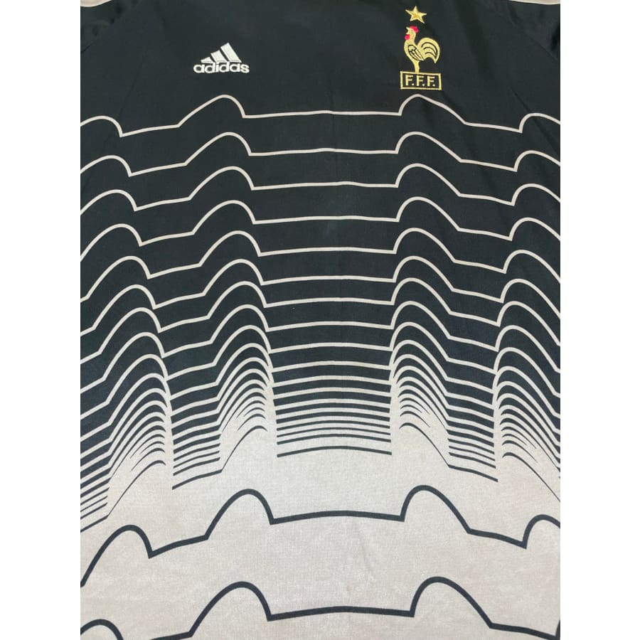 Maillot football vintage Equipe de France gardien #16 Barthez saison - Adidas - Equipe de France