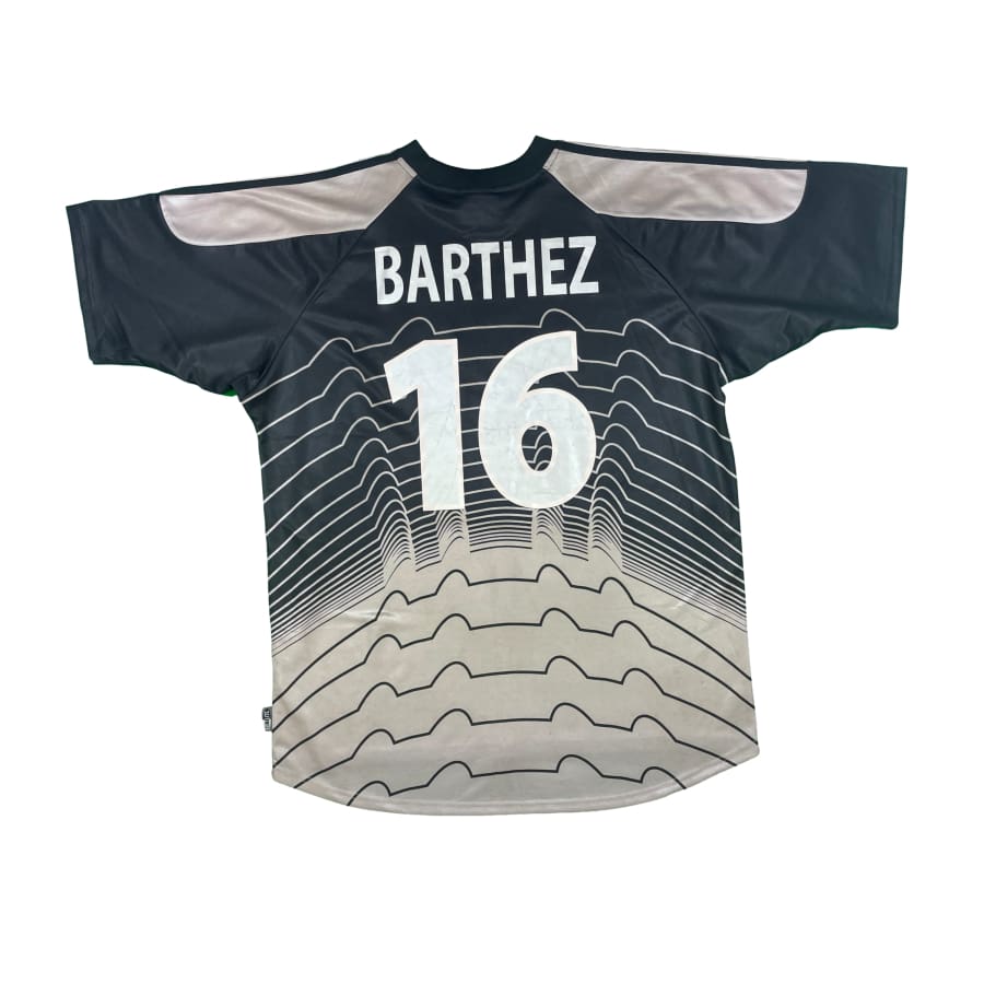 Maillot football vintage Equipe de France gardien #16 Barthez saison - Adidas - Equipe de France