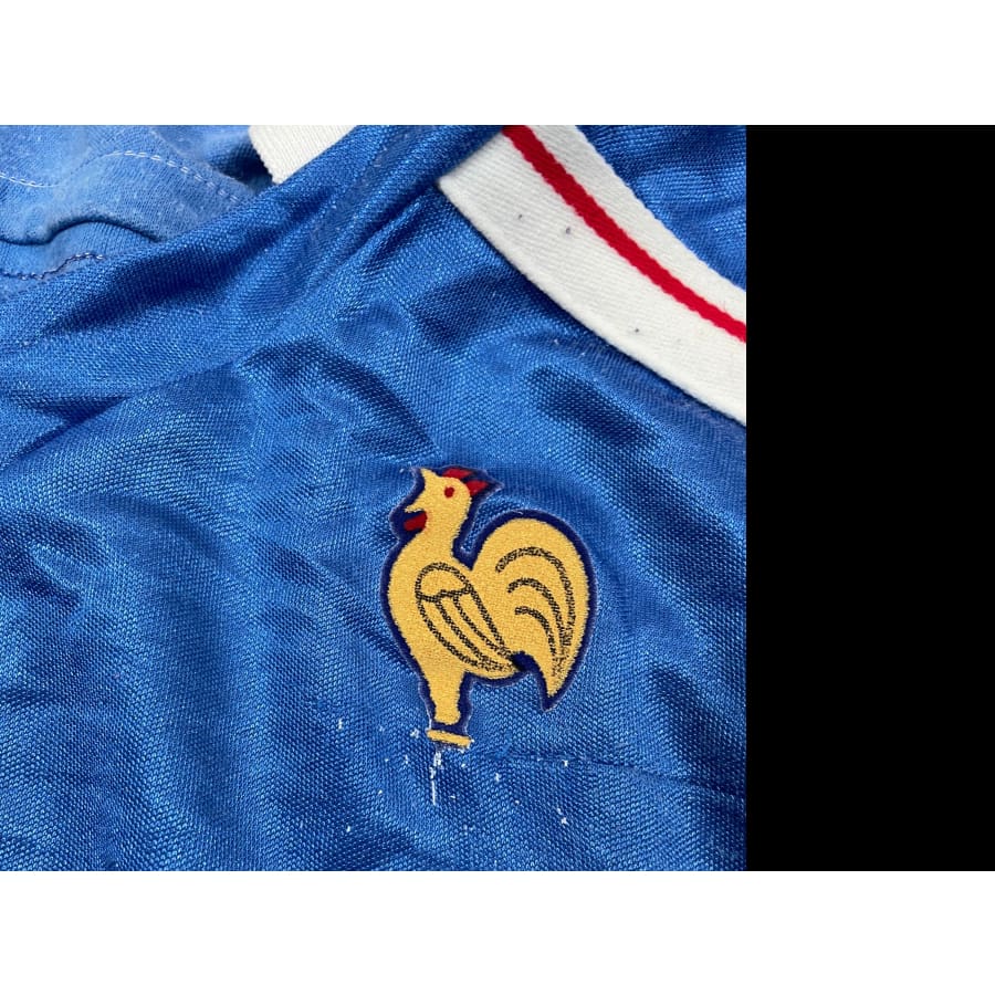 Maillot football vintage Equipe de France saison 1986-1887 - Adidas - Equipe de France