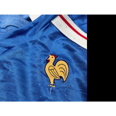 Maillot football vintage Equipe de France saison 1986-1887 - Adidas - Equipe de France
