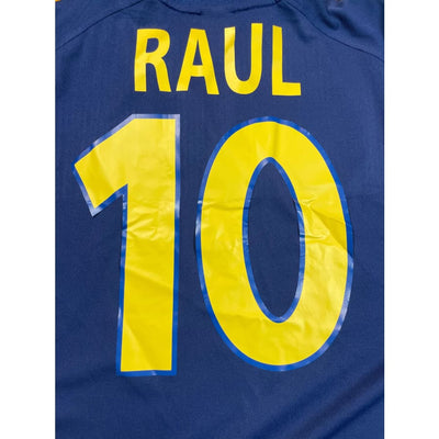 Maillot football vintage Espagne #10 Raul extérieur saison 2000-2001 - Adidas - Espagne