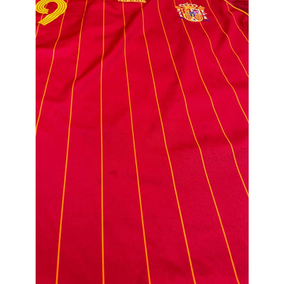 Maillot football vintage Espagne domicile #9 Torres saison 2006-2007 - Adidas - Espagne