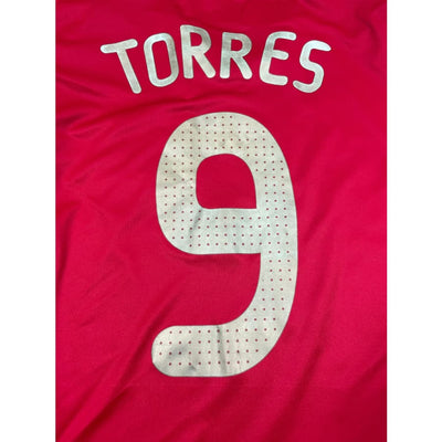 Maillot football vintage Espagne domicile #9 Torres saison - Adidas - Espagne