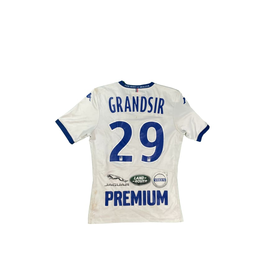Maillot football vintage Estac Troyes #29 Grandsir extérieur saison 2017-2018 - Kappa - ESTAC Troyes