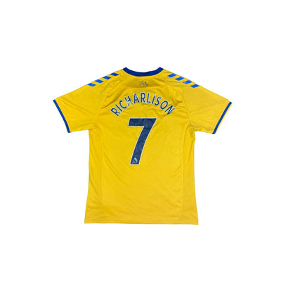 Maillot football vintage Everton #7 Richarlison extérieur saison 2020-2021 - Hummel - Everton