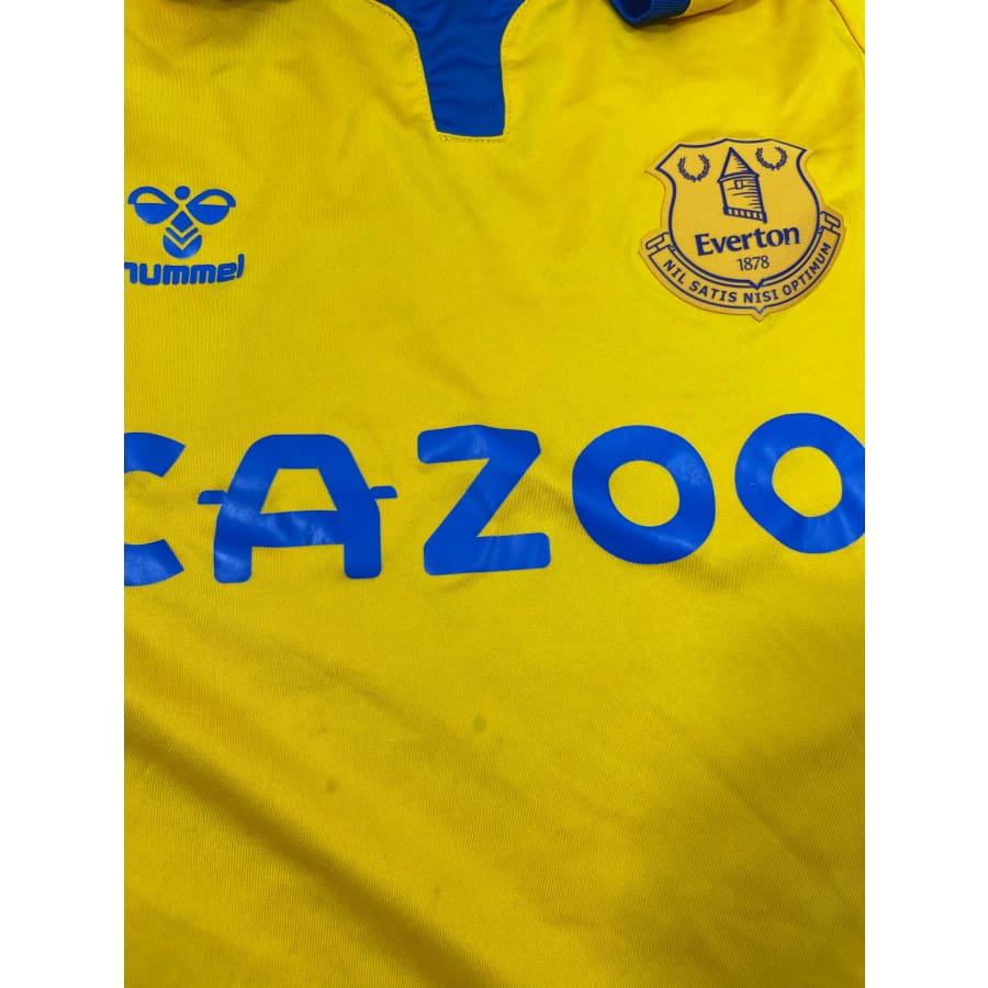 Maillot football vintage Everton #7 Richarlison extérieur saison 2020-2021 - Hummel - Everton
