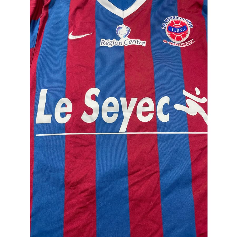 Maillot football vintage extérieur Châteauroux #18 Mathlouthi saison 2007-2008 - Nike - Châteauroux