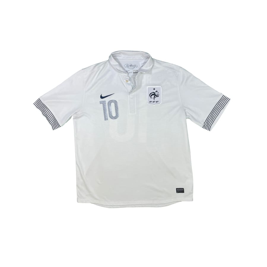 Maillot football vintage extérieur Equipe de France #10 Benzema saison - Nike - Equipe de France