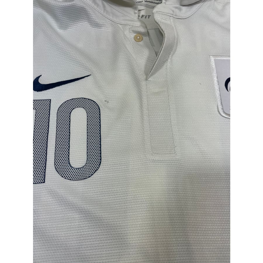 Maillot football vintage extérieur Equipe de France #10 Benzema saison - Nike - Equipe de France