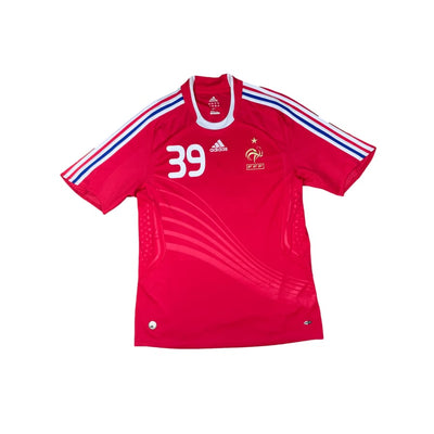 Maillot football vintage extérieur Equipe de France #39 Anelka saison 2008-2009 - Adidas - Equipe de France