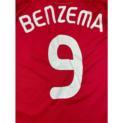Maillot football vintage extérieur Equipe de France #9 Benzema saison 2007-2008 - Adidas - Equipe de France