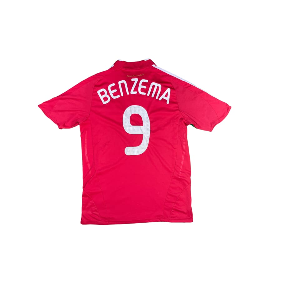 Maillot football vintage extérieur Equipe de France #9 Benzema saison 2007-2008 - Adidas - Equipe de France