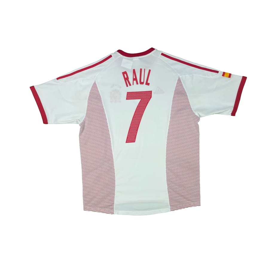 Maillot football vintage extérieur Espagne #7 Raul saison - Adidas - Espagne