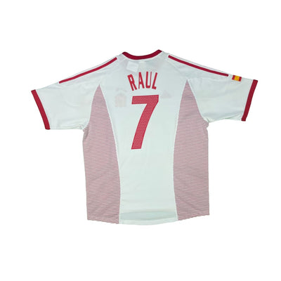 Maillot football vintage extérieur Espagne #7 Raul saison - Adidas - Espagne