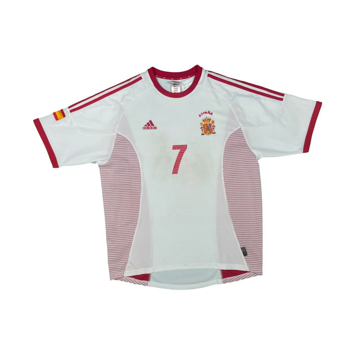Maillot Extérieur Espagne 2000-2001 Adidas - N°10 Raul - Taille XXL - Vintage