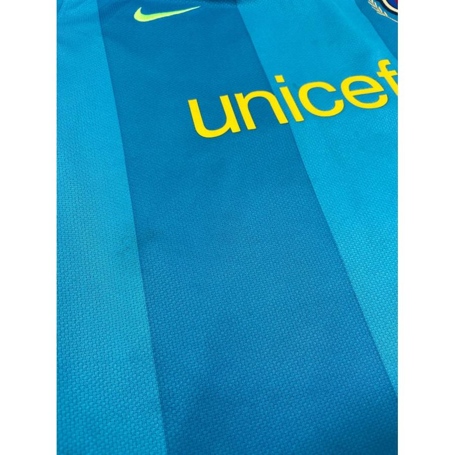 Maillot football vintage extérieur FC Barcelone #10 Ronaldinho saison 2007-2008 - Nike - Barcelone