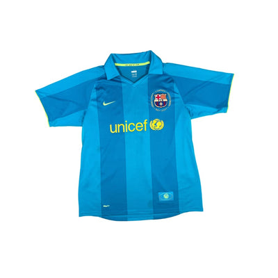 Maillot football vintage extérieur FC Barcelone #10 Ronaldinho saison 2007-2008 - Nike - Barcelone