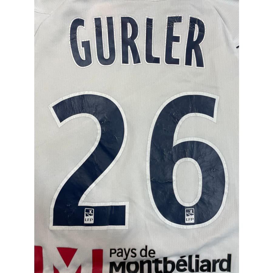 Maillot football vintage extérieur FC Sochaux #26 Gurler saison 2011 - 2012 - Lotto - FC Sochaux - Montbéliard
