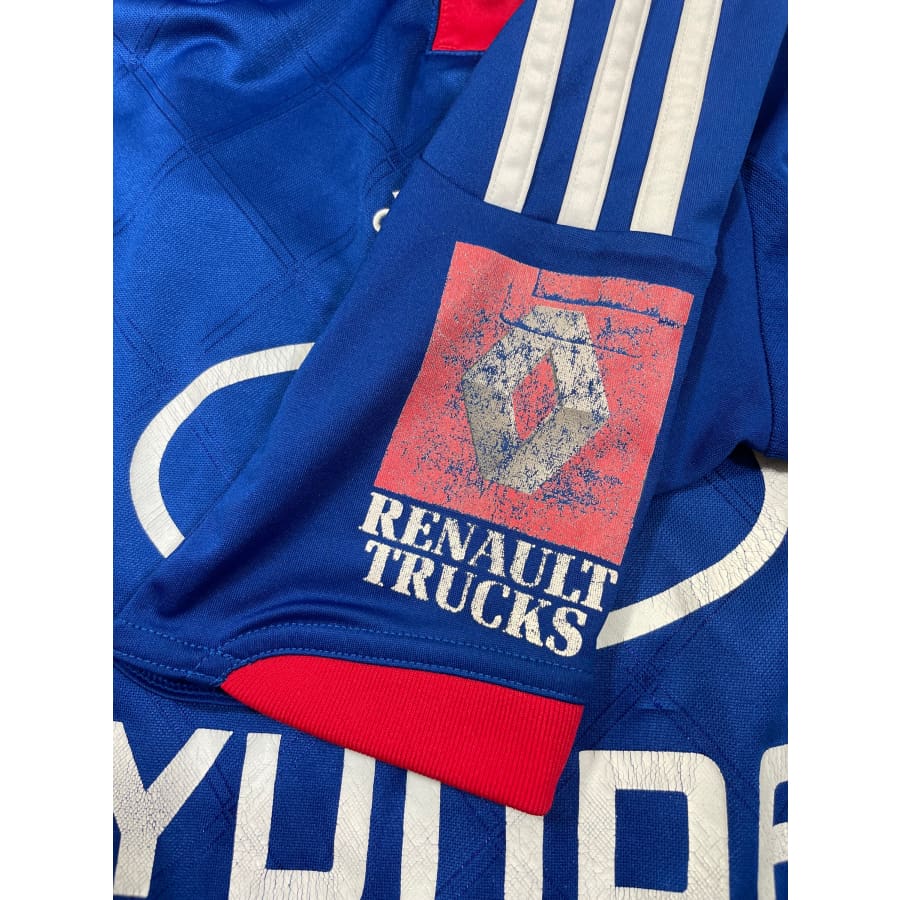 Maillot football vintage extérieur Olympique Lyonnais #17 Malbranque saison 2012-2013 - Adidas - Olympique Lyonnais