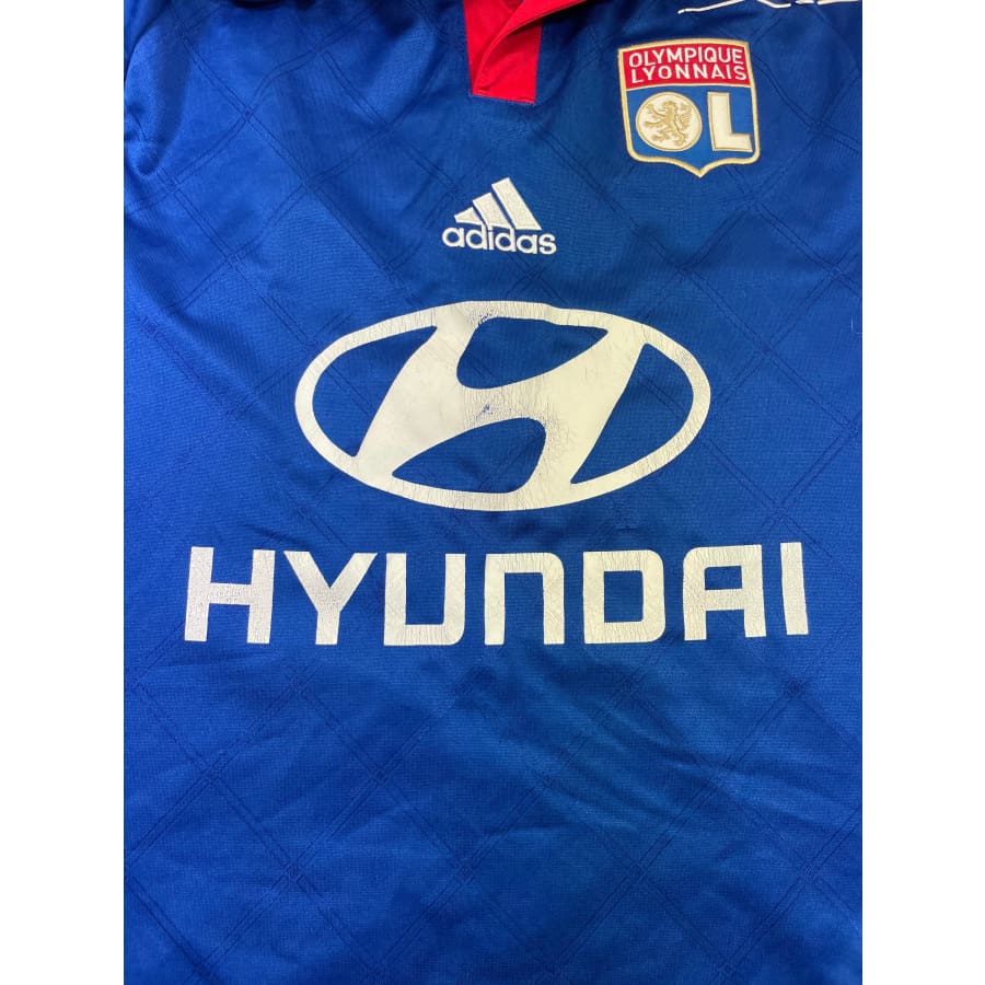 Maillot football vintage extérieur Olympique Lyonnais #17 Malbranque saison 2012-2013 - Adidas - Olympique Lyonnais