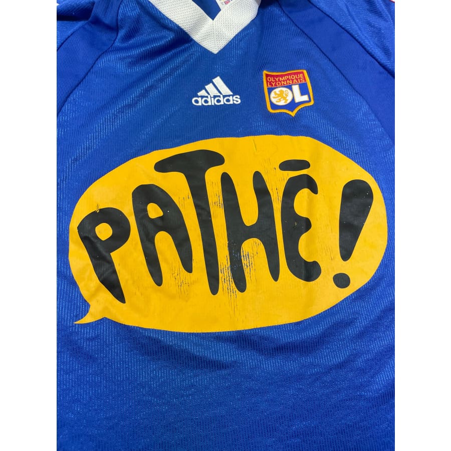 Maillot football vintage extérieur Olympique Lyonnais #9 saison 1999-2000 - Adidas - Olympique Lyonnais