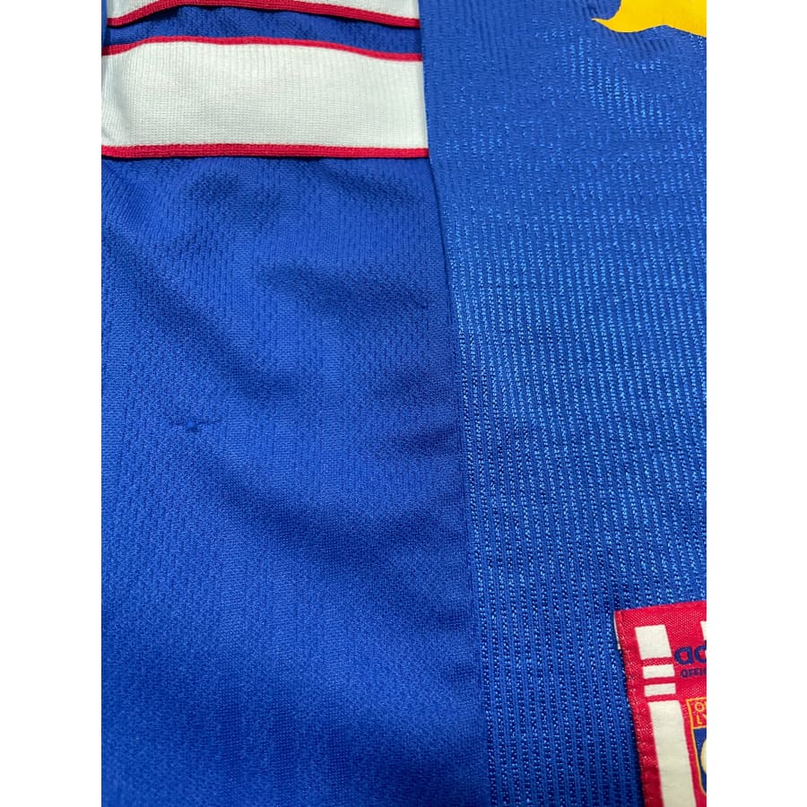 Maillot football vintage extérieur Olympique Lyonnais #9 saison 1999-2000 - Adidas - Olympique Lyonnais