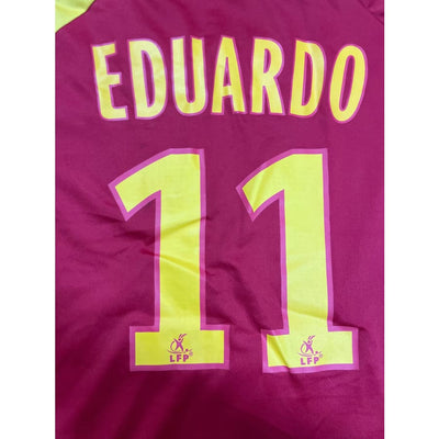 Maillot football vintage extérieur RC Lens #11 Eduardo saison - Reebok