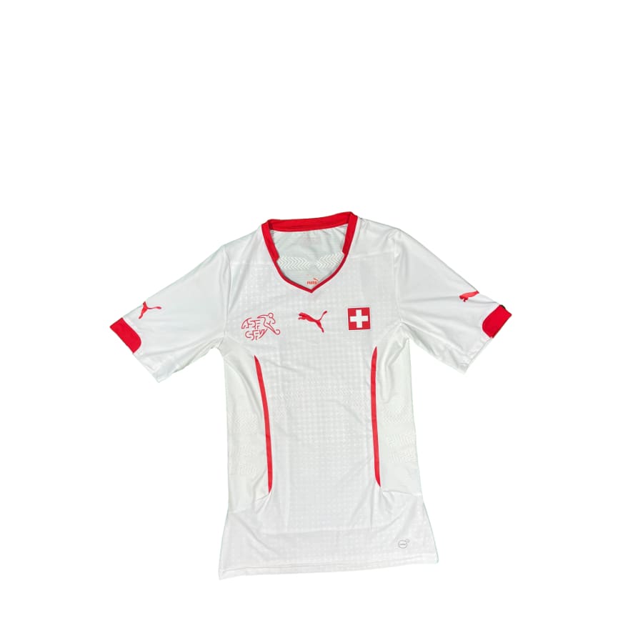 Maillot football vintage extérieur Suisse saison 2014-2015 - Puma