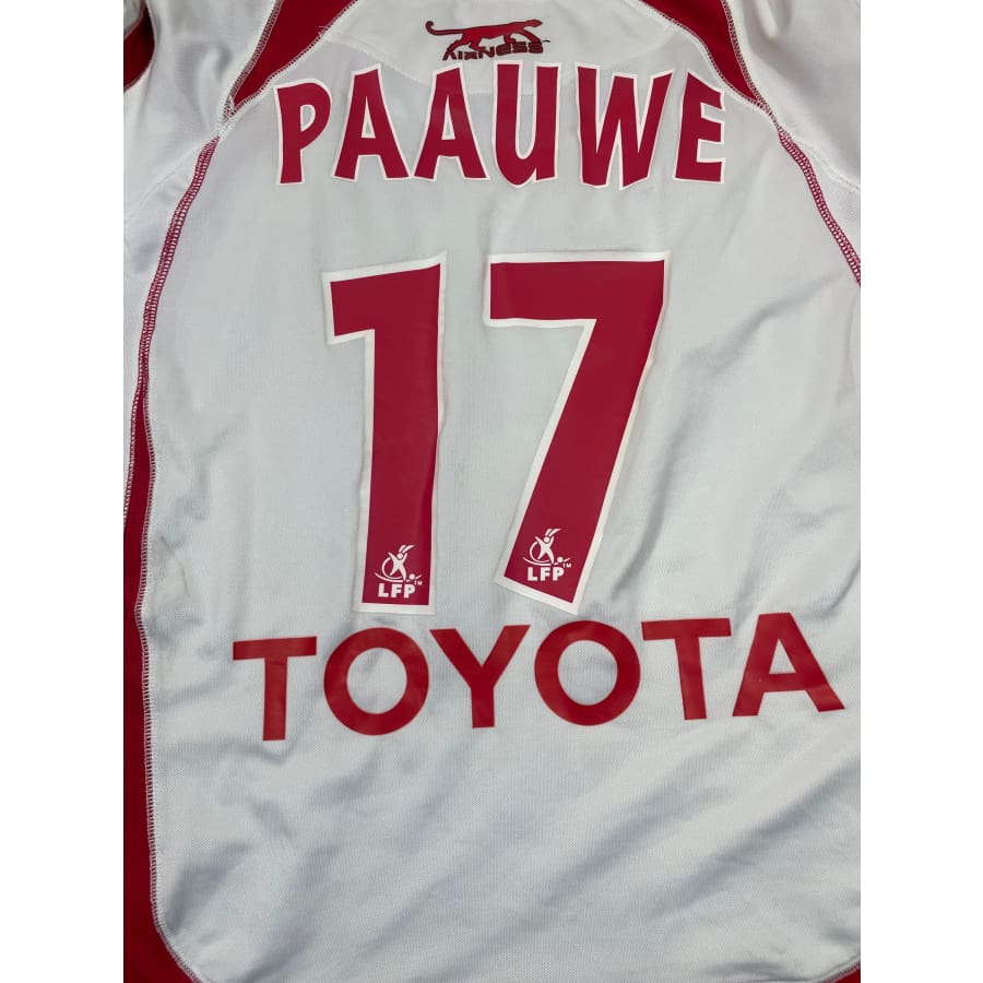 Maillot football vintage extérieur Valenciennes FC #17 Paauwe saison 2006-2007 - Airness - Valenciennes FC