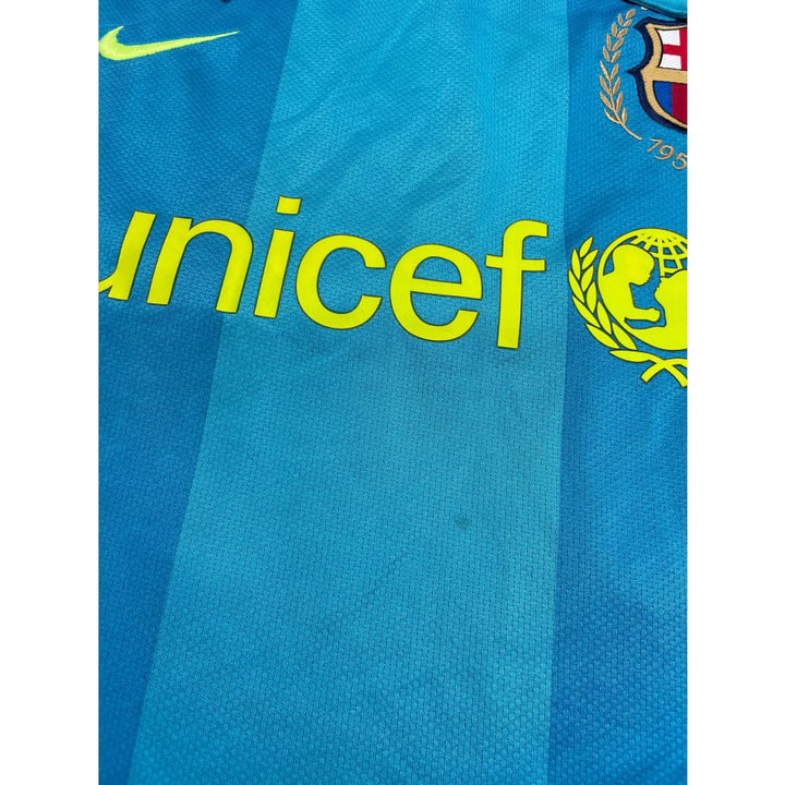 Maillot FC Barcelone 2007-2008 Extérieur - Messi N°19 (S Maillot FC Barcelone 2007-2008 Extérieur - Messi N°19 (S