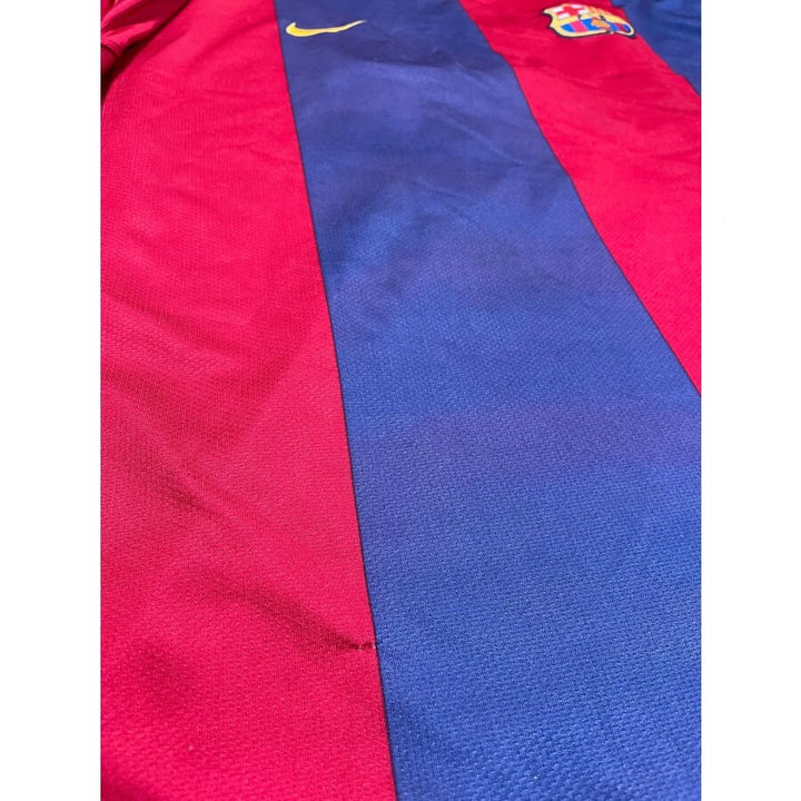 Maillot Domicile FC Barcelone 2006-2007 Nike Thuram #21 - Taille XXL