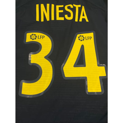 Maillot football vintage FC Barcelone #34 Iniesta saison - Nike - Barcelone