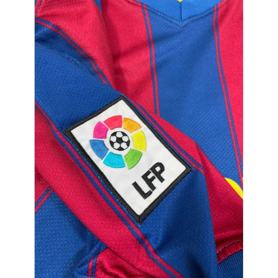Maillot football vintage FC Barcelone domicile #6 Xavi saison 2009-2010 - Nike - Barcelone